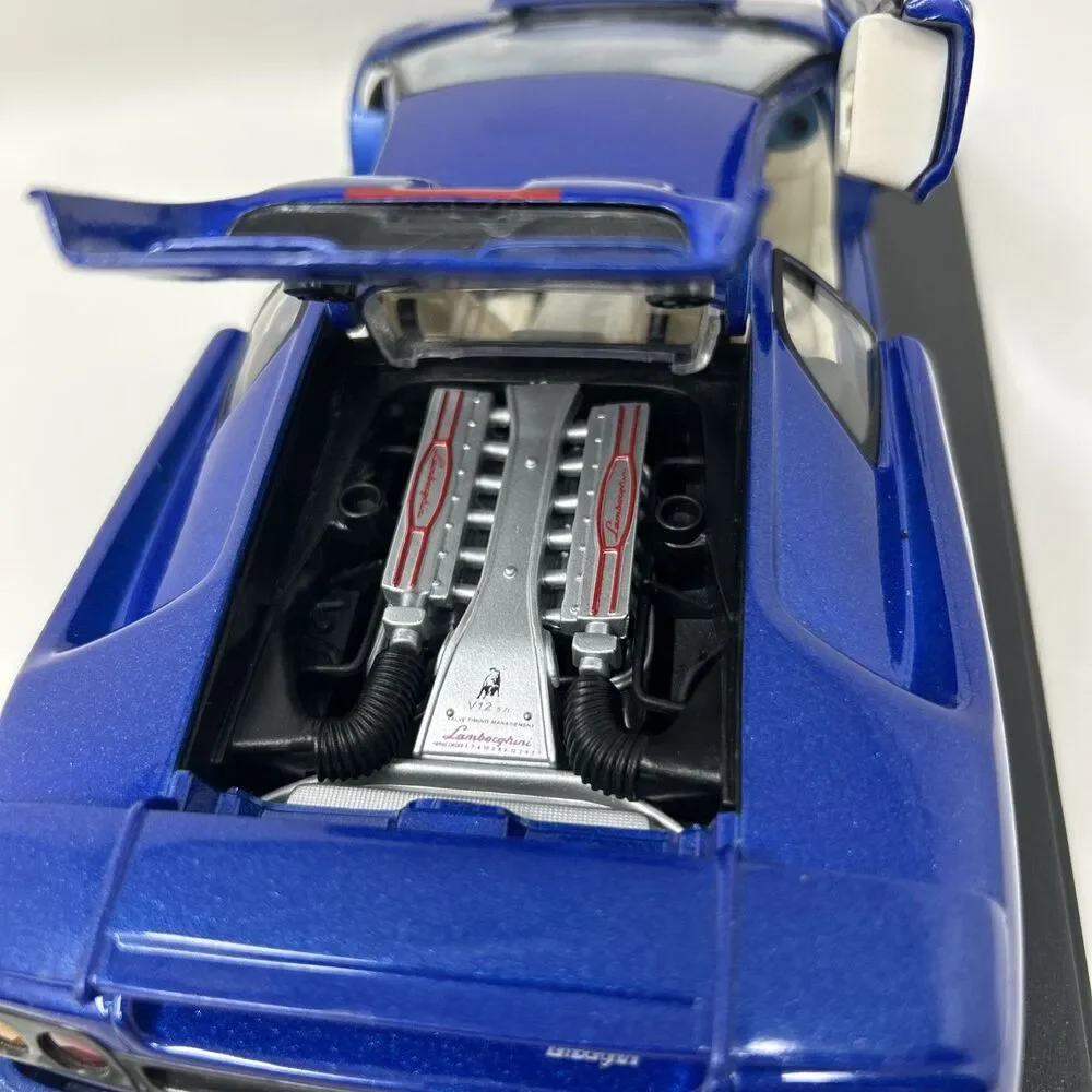 Welly 1/18 Lamborghini Diablo SV Blue Diecast / Missing Driver Door